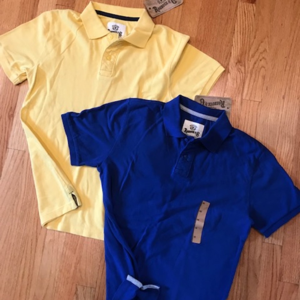 NEW Men's Lot of 2 Polo Shirts-M